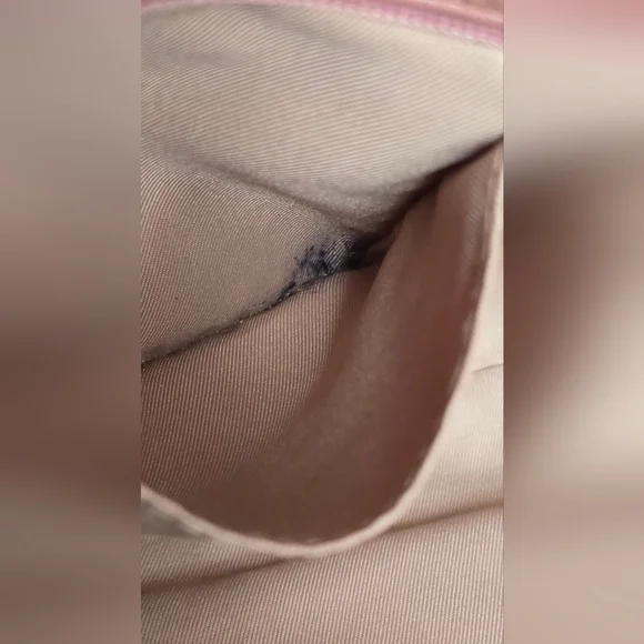 The Sak Linden Pebbled Leather Vintage Coral Handbag - Picture 7 of 15